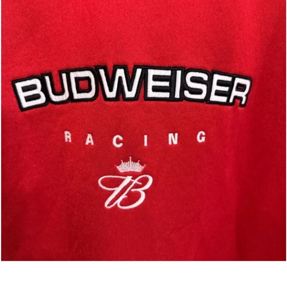 Dale Earnhardt Jr. Budweiser racing NASCAR sweatshirt. - Picture 2 of 7